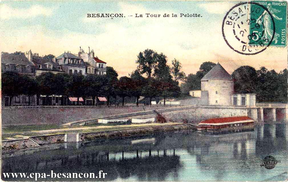 BESANÇON. - La Tour de la Pelotte.